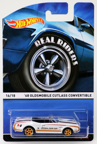 Hot Wheels ´68 Oldsmobile Cutlass Convertible Real Riders 16