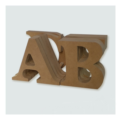 Letras De 12cm De Altura En Mdf De 15mm De Espesor