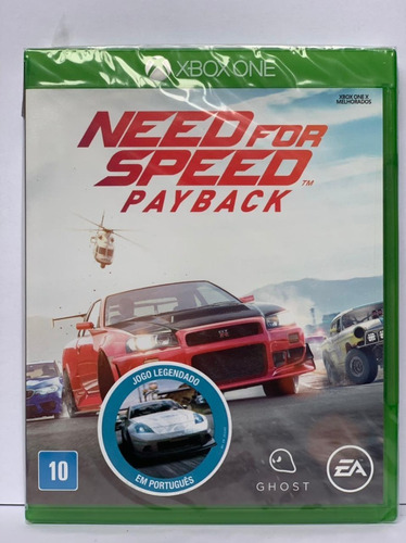 Jogo Lacrado Need For Speed: Payback Xbox One Envio Imediato