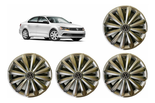 Tapones Tipo Original Jetta Rin 16 Envío Gratis + Regalo!