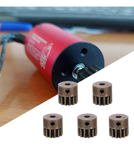 5 Piezas 32dp 3,175mm Engranaje De Motor De Piñón De 13t