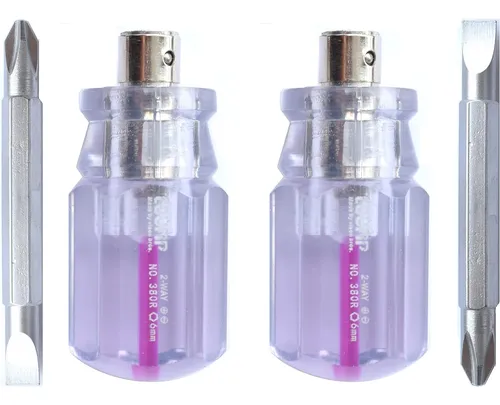 Destornillador Stubby De Doble Extremo, 2 Piezas, Skziri ...