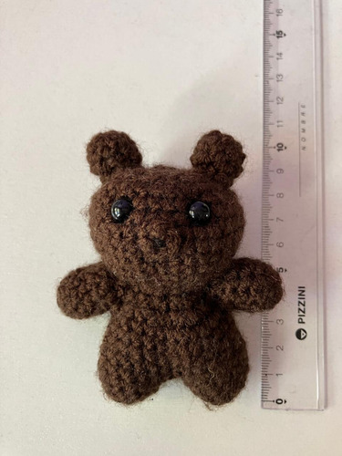 Muñeco De Apego Crochet Osito