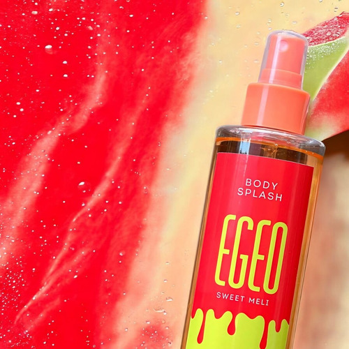 Egeo Dolce Meli - 3 Unidades Body Splash Sweet Meli - Cheirinho Doce Refrescante 200ml Cada