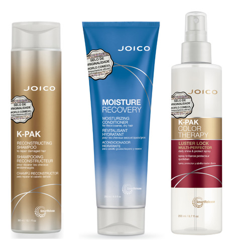 Kit Joico Para Cabelos Ressecados E Porosos
