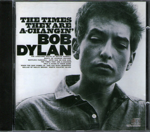 Cd Bob Dylan - The Times They Are A- Changin