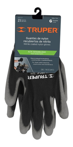 Guantes De Nylon Recubiertos De Poliuretano, Chicos 13290