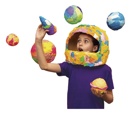 Plastilina Reutilizable En 10 Colores Para Manualidades Varios Colores