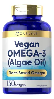 Omega 3 Vegano D Aceite De Algas Capsulas Mejor Que Fish Oil