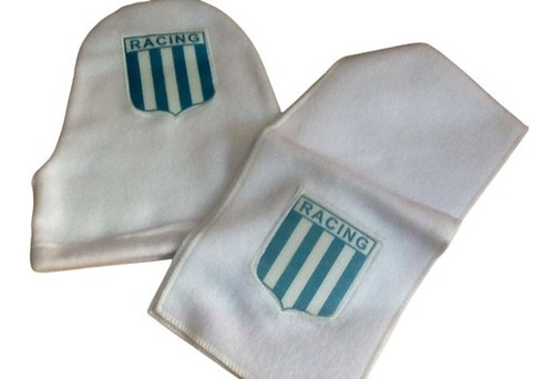 Racing Gorrito Y Bufanda Bebe Hasta Los 18 Meses