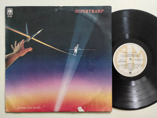 Supertramp Famous Last Words... Lp Argentina 1982 Ex/vg+ Ins Estándar (Usado)