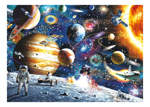 Puzzle Rompecabezas Paisajes - Animales - Arte 1000 Pcs