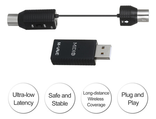 Mini Sistema De Transmisión Inalámbrico M-vave Ms1