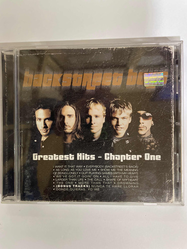 Cd Backstreet Boys Greatest Hits