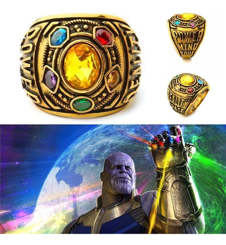 Avengers Anillo Thanos Gemas Infinity War Envio Gratis!