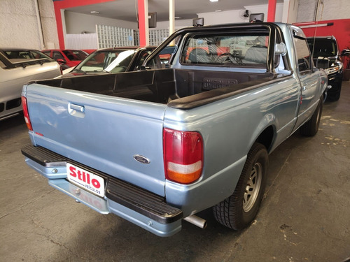 Imagem 13 de 13 de Ranger Xl 4.0 Gasolina V6 1997 Azul Completo Couro Confira