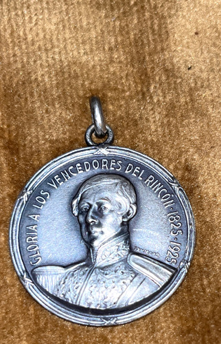 Medalla Rivera 1925 Centenario Vencedores Dl Rincón F.bentos
