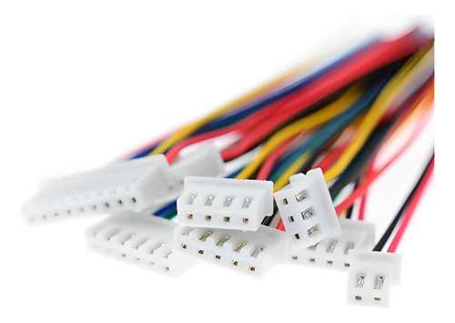 Conector Xh 5 Vias Passo 2,54mm Macho/fêmea (10 Pares)