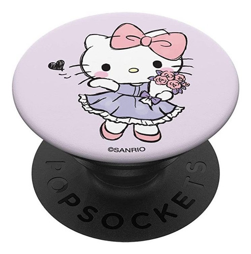 Hello Kitty Cute And Girly Popsockets Popgrip: Empuñadura I