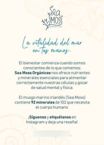 Imagen 2 de 4 de Sea Moss Gel + Bladderwrack