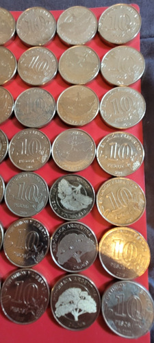 Monedas De Argentina 10 Pesos Vigentes