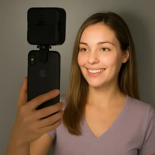 Luminador Led Portátil Luz P/ Celular Foto Vídeo Al-2755