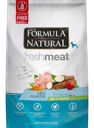 Formula Natural Fresh Meat Filhote Mini E Peq. 1 Kg