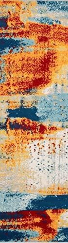 Rugshop Sky Collection Novela Alfombra Abstracta De Corredor