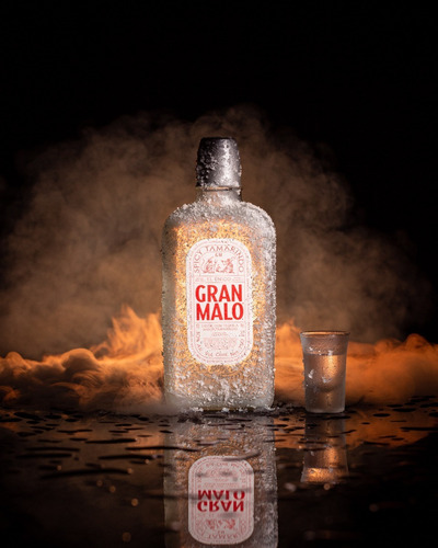 Botella Licor De Tequila Gran Malo Spicy Tamarido 750ml