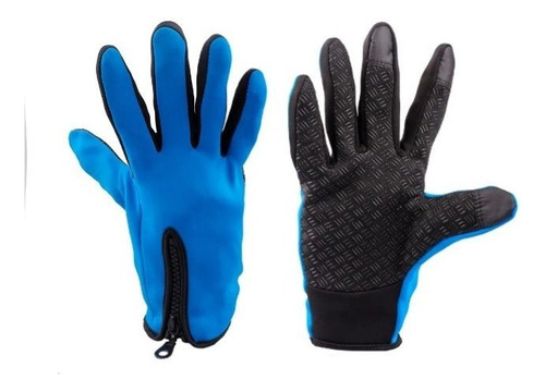 Guantes Moto Invierno S-12 Tactil Termicos Impermeables Mav Talle L