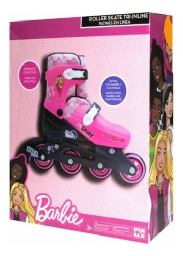 Patines Para Niñas Talla 31-34,patines Barbie Original 2