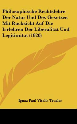 Libro Philosophische Rechtslehre Der Natur Und Des Gesetz...