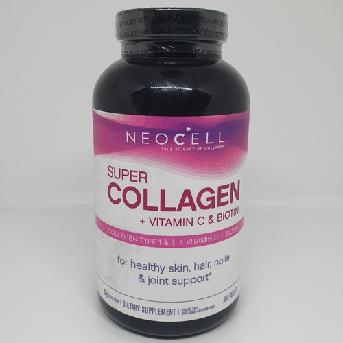 Colageno 6000 Mg Tipo 1&3 Vitamina C 60 Mg Biotin 5000 Mcg