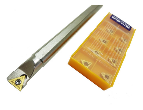 Suporte Torno Interno 10mmx10mm Mais10 Pçs Tcmt 110204 Novas