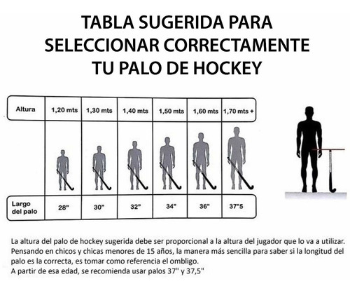 Palo Balling De Hockey Padouk Sticker Y Pala Pintada - Btu