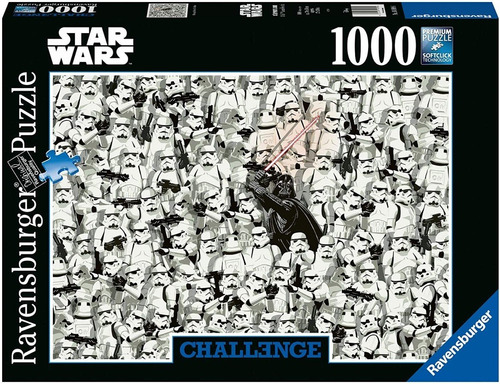 Rompecabezas Puzzle Ravensburger Star Wars Challenge 1000 Pz