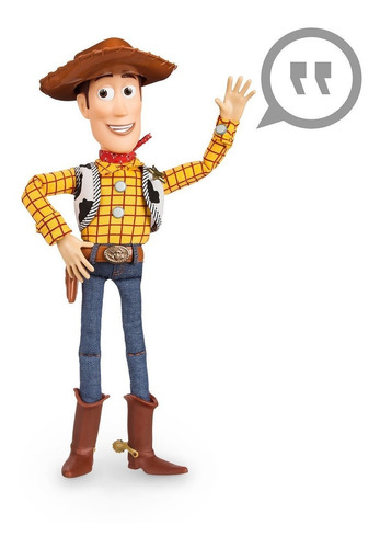 Figura Woody Parlante Toy Story Muñeco Original Disney 40 Cm