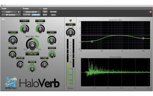 Metric Halo Haloverb Plug-in Oferta Software Msi