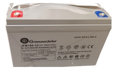 Bateria De Gel 12v Para Sistemas Solar 50ah 100ah 200ah