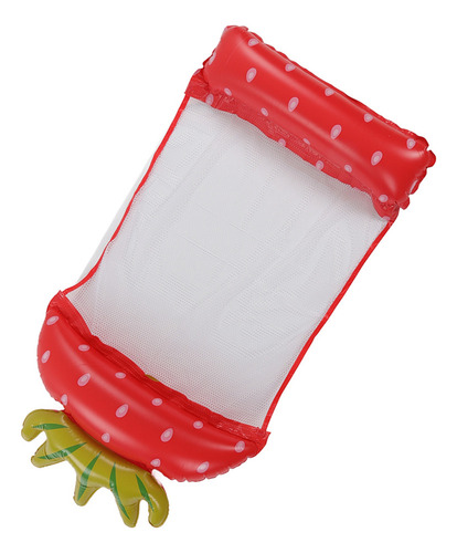 Y1b Flotador Inflable Con Estampado De Fresas