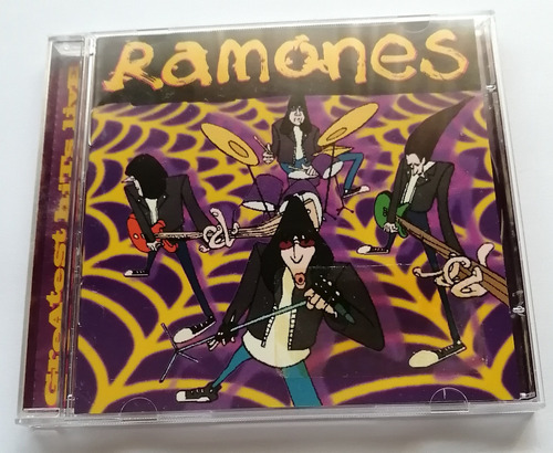 Ramones - Greatest Hits Live ( C D Ed. U S A)