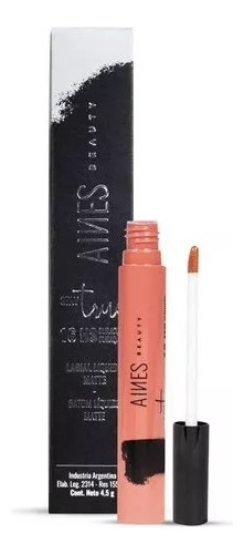 Labial Líquido Matte Aines Beauty Stay True 16 Horas 4.5g