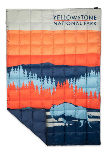 National Park Foundation Premium Puffy Down Camping Blanket 