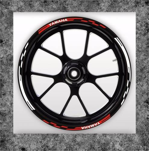 Calcos Para Llantas Yamaha R6 R3 Fz R15 Fazer Mt 03 07  09