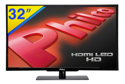 Imagem 2 de 2 de Tv Led 32 Philco Hd Com Acesso A Internet, Hdmi E Usb