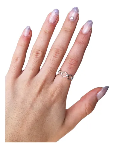 Anillo eslabones plata new arrivals