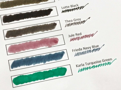 Imagen 4 de 4 de Tinta Permanente Sketchink Rohrer&klingner Emma 50ml