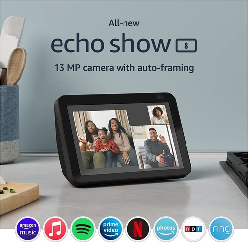 Amazon Echo Show 8 Altavoz Pantalla Inteligente Alexa 2021