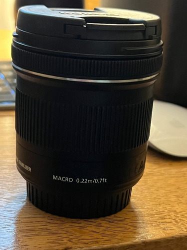 Lente Canon Gran Angular Ef-s 10-18mm F/4.5-5.6 Is Stm Canon Ef-s Negro (Usado)