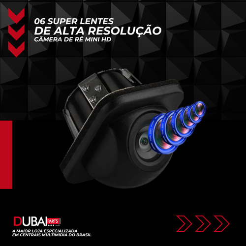 Câmera De Ré Hd Nissan Sentra 2014 2015 2016